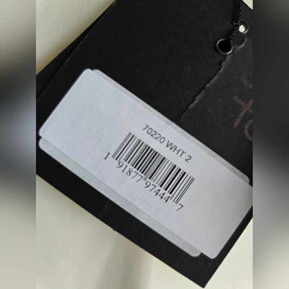 Ieena for Mac Duggal, Sweetheart Evening Gown w/Rhinestones, Ivory, Size 2, NWT! - Picture 12 of 12